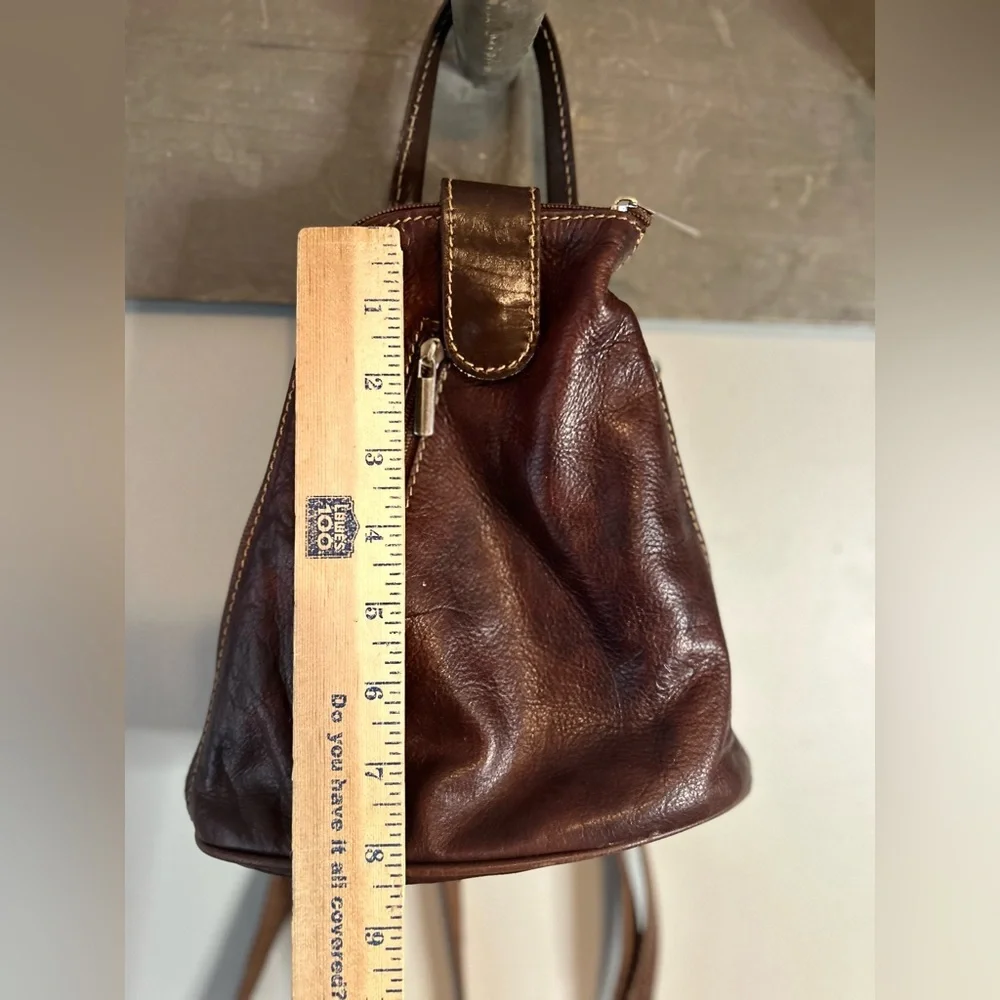 Convertible leather backpack - Picture 8 of 16